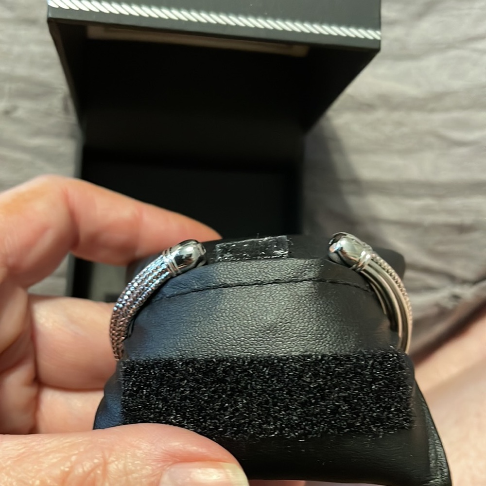 Nib Silver Plated Adjustable Bracelet - image 3